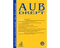 Analele Universitatii Bucuresti - Seria Drept